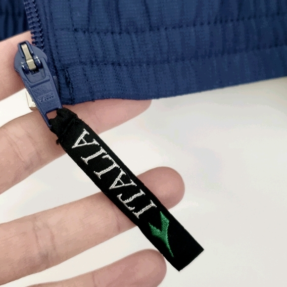 90s Vintage Diadora Windbreaker Track Jacket - Men Size Medium - Picture 9 of 11